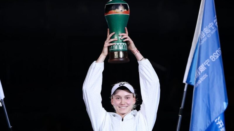 World No. 1 Elena Rybakina Defends Ningbo Open Title With Dominant Win Over Leylah Fernandez