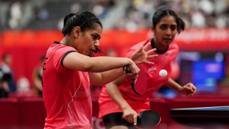 Yashaswini Ghorpade-Harmeet Desai End 72-Year Wait for India at Asian Table Tennis Championships